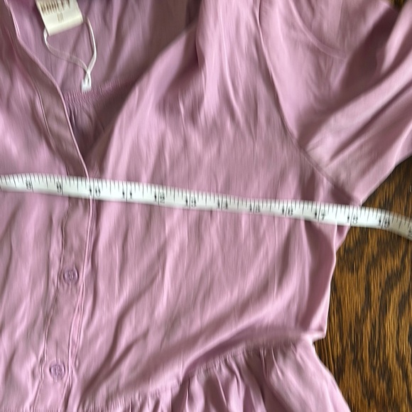 Elegant Mauve Tiered Dress - Picture 4 of 7